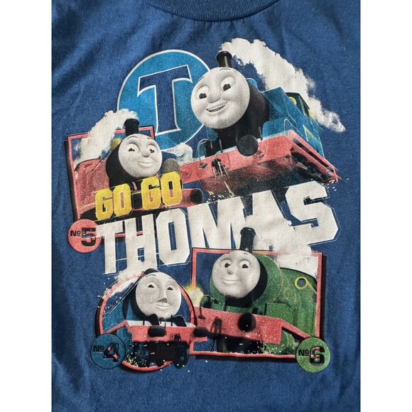 Thomas & Friends Cartoon Character Train Tank Engine Short Sleeve T-Shirt 2T - Picture 3 of 6